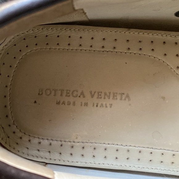 Bottega Veneta leather tie up loafers. Made in Italy. - Picture 3 of 6